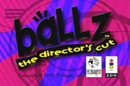 Ballz: The Directors Cut Title Screen